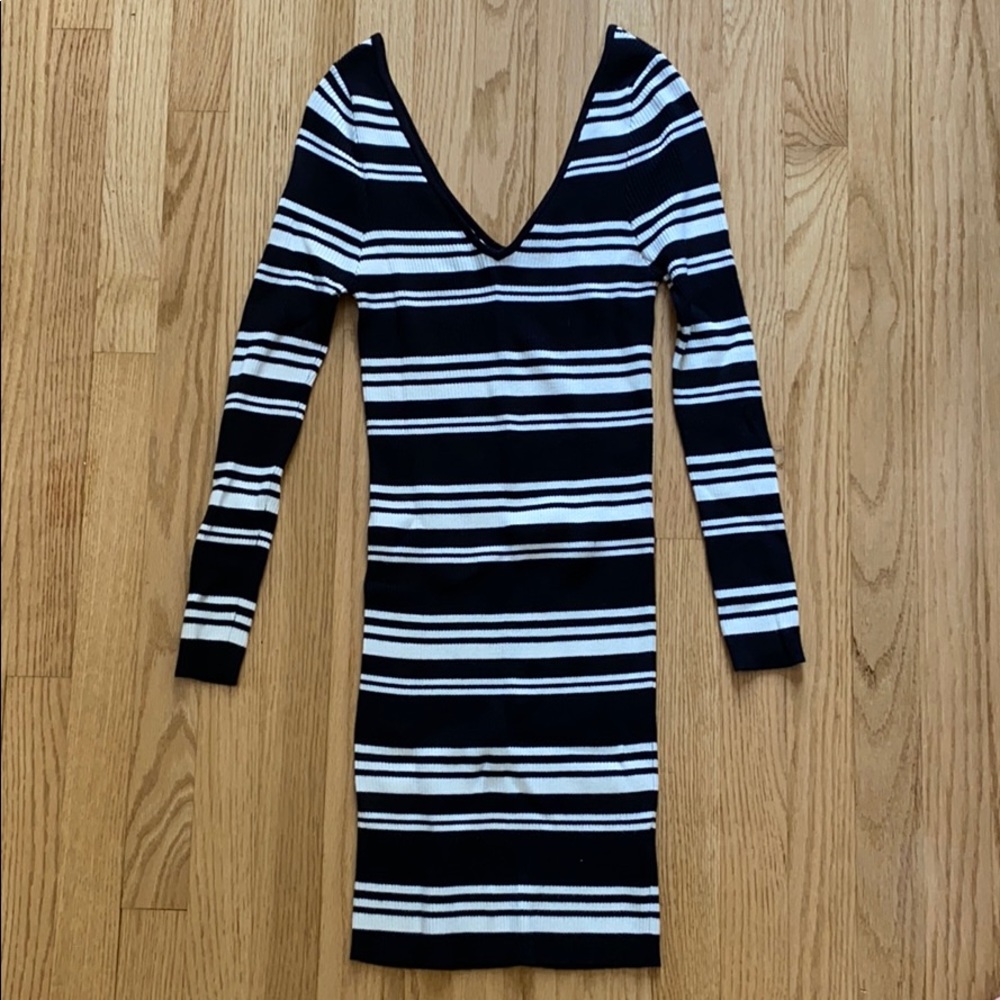 Kendall and Kylie striped dress